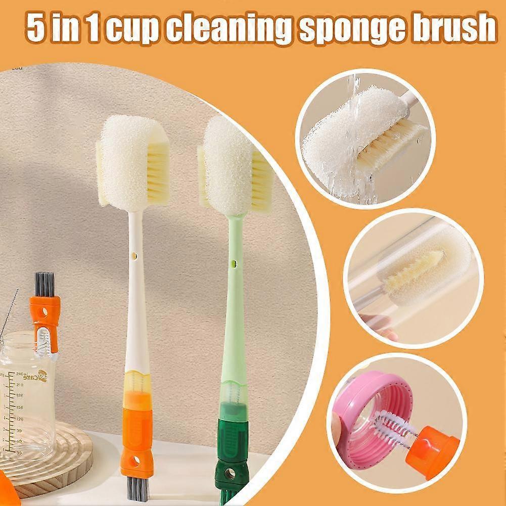 Water Bottle Cleaning Brush, Multifunctional Bottle Brush