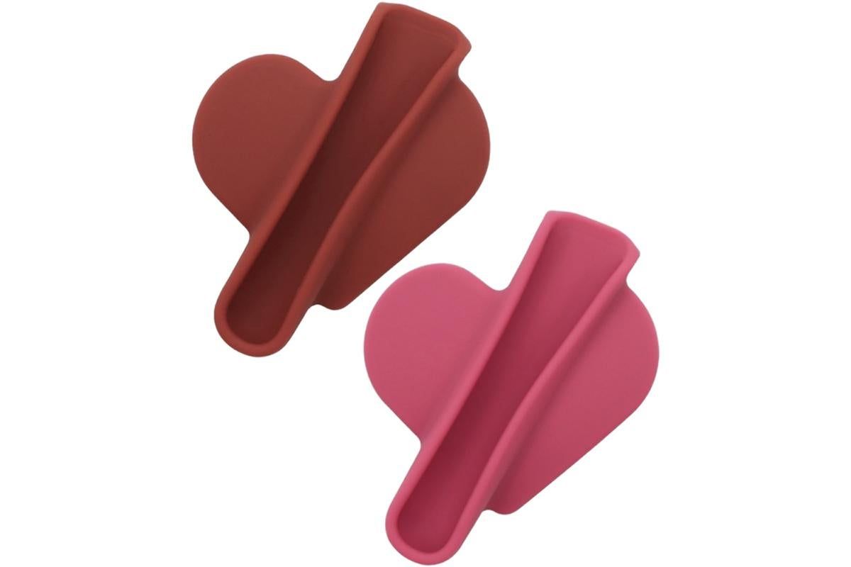 Holder for Rhode Skin Lip Lipstick Holder for Phone Case Peel and Stick Silicone Cover -Rose & Pink