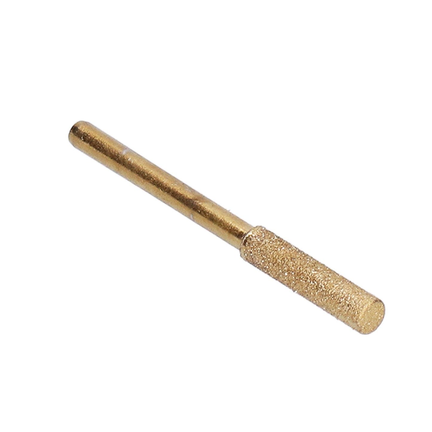 Electric saw sharpener abrasive grinding bit, cylindrical grit tip