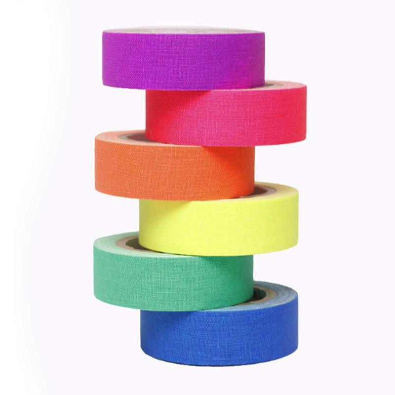 6X Luminous Fluorescent Tape Glow In The Dark Night Self-Adhesive Sticker Strip