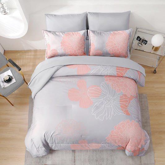 Zen Retreat Quilted Comforter Bundle – 3‑Piece Serenity Style