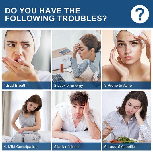 Foot problems infographic with question icon and six health concern panels
