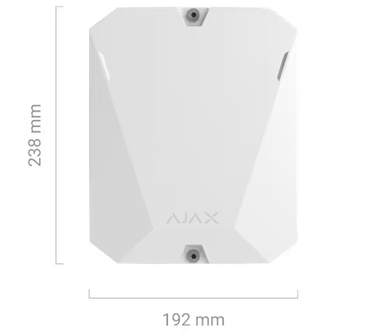 AJAX Superior Fibra Hub Hybrid (4G) White Hybrid Security Control Panel Ethernet LTE – AJAX#71458
