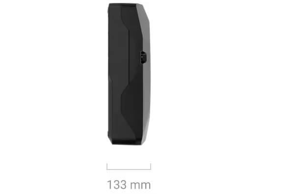 AJAX#65976 Ajax Superior Fibra Case D (430) White / Black – High-Capacity Enclosure for Up to 8 Ajax Fibra Modules and Dual 18Ah Backup Batteries