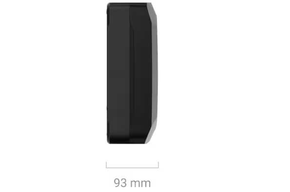 AJAX#67828 Ajax Fibra Case C (260) White / Black – Protective Enclosure for Superior LineSupply Fibra with 7Ah Backup Battery