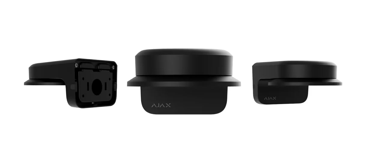 AJAX#168236 Ajax MountCam A2 Wall Mount Bracket for Security Cameras – White / Black
