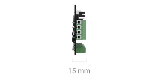 AJAX#57204 Ajax Superior LineSplit Fibra 4-Way Fibra Line Splitter Module, Wired Security System Expansion Module