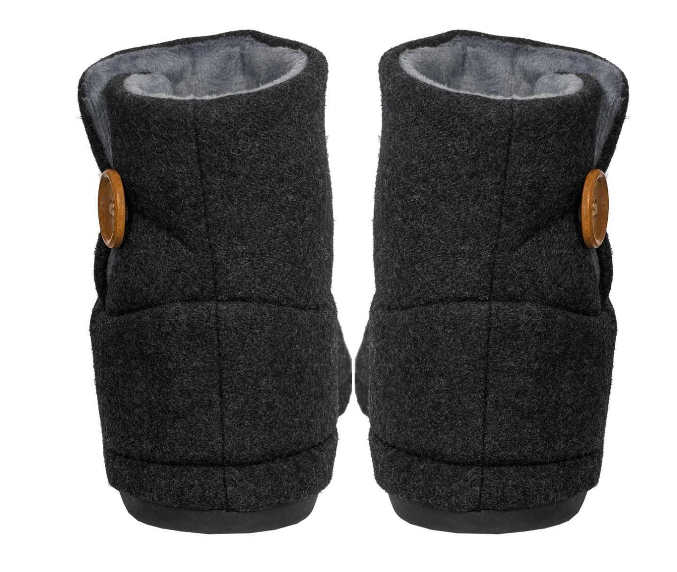 Charcoal Ugg Boot Unisex Arch Supporting Slippers