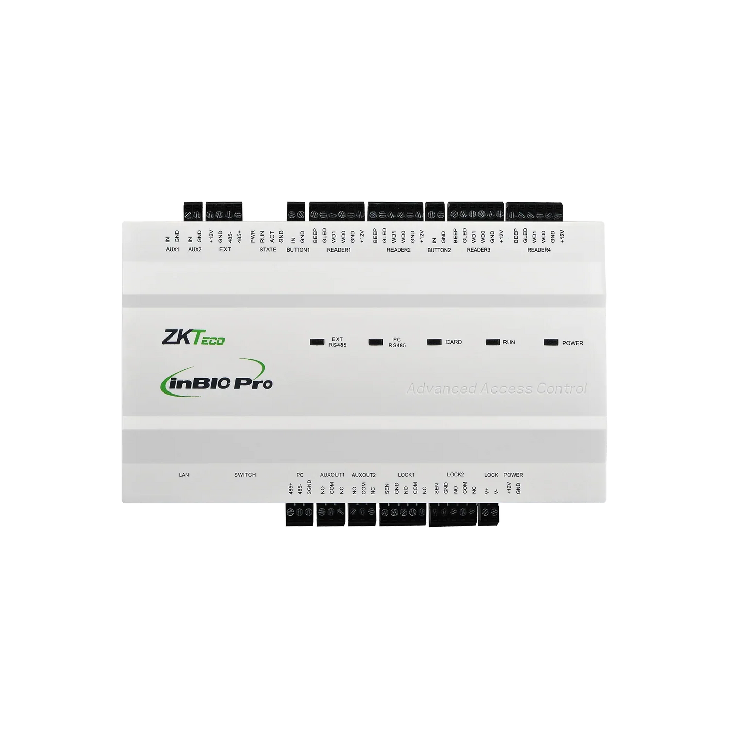 ZKTeco InBio‑260 Pro | 2‑Door IP Biometric Access Control Panel – 20,000 Fingerprints / 60,000 Cards / 100,000 Events