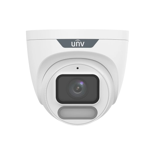 Uniview OWLVIEW 6MP Turret CCTV Kit w/ 4× IPC3626LE‑ADF28K‑WP + 4‑Ch PoE NVR501‑04B‑P4‑IQ + HDD