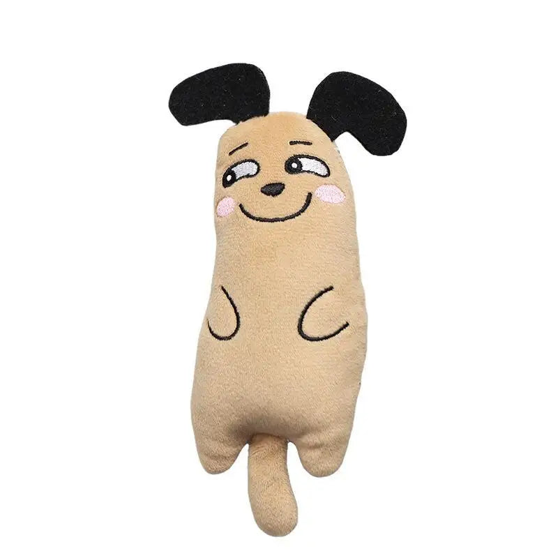 Cat Dog Mouse Crinkle Kicker Plush Toy Soft Stuffed Animal 16cm Cute Animal Plushie Gift