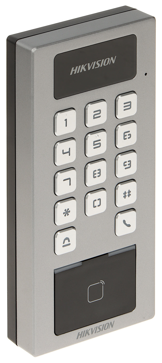 Hikvision DS-K1T502DBWX-C Apartment Door Station – Compact IP Video Access Terminal with Card Reader & Camera