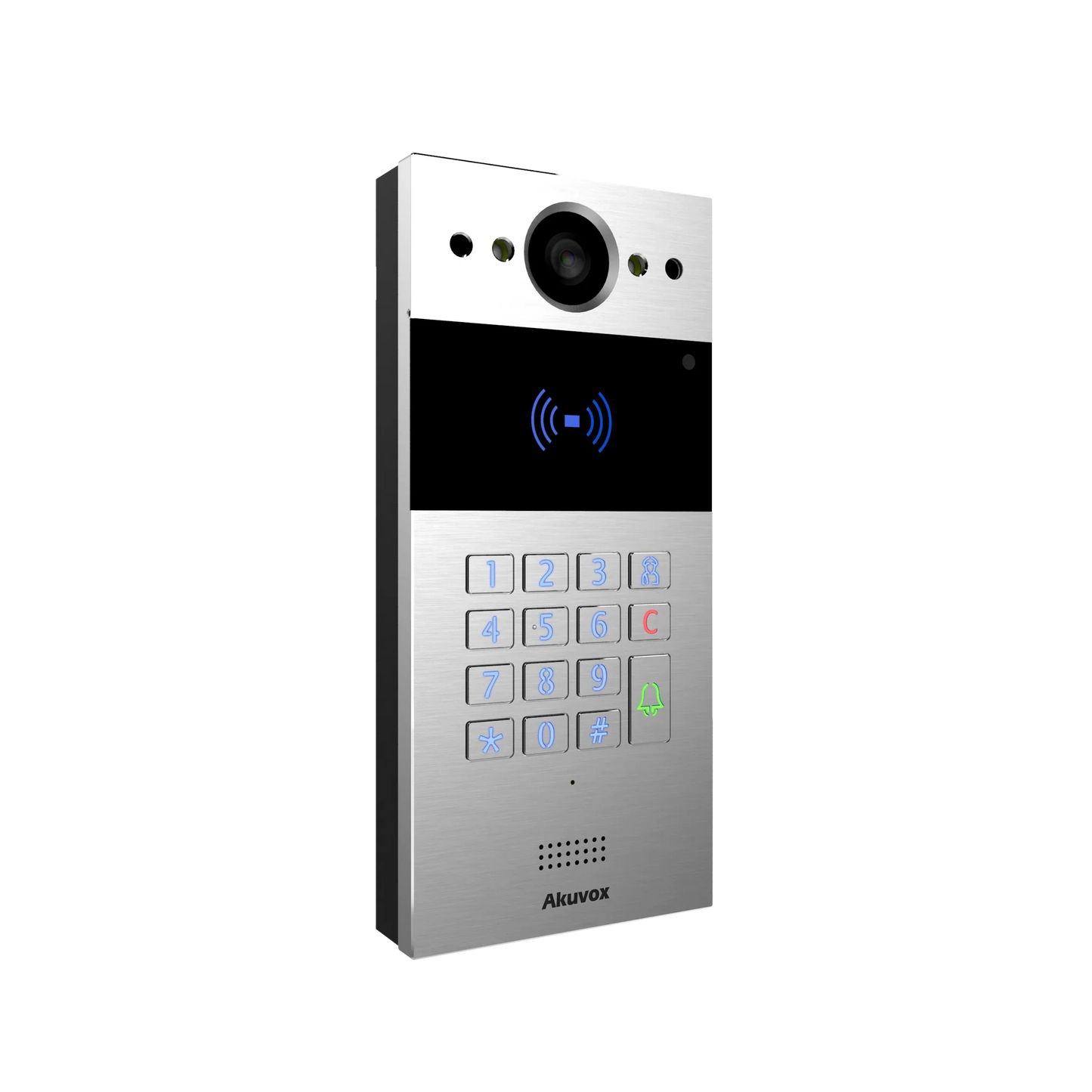 Product Title Akuvox R20K Keypad IP Video Door Phone – 2MP Camera, SIP, Dual-Frequency RFID, H.265, PoE, Surface & Flush Moun SKU:R20K-SEC