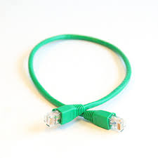 Garland MT6L45451.0GN Cat6 RJ45 Patch Lead – 1.0m – Green – PVC Sheath – 24AWG