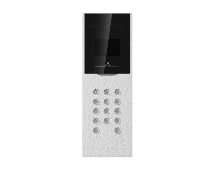 Hikvision HIK-KD8023-E6 2nd Gen Intercom Apartment Door Station, IP65, Silver