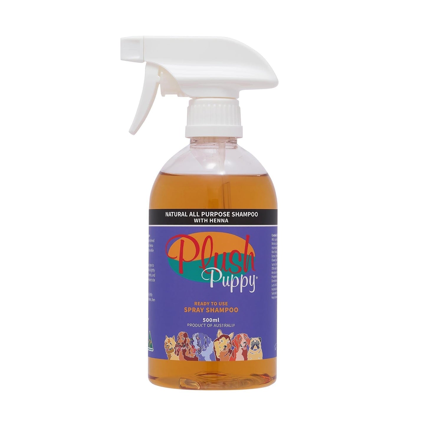 Plush Puppy Natural All Purpose with Henna - Spray Shampoo