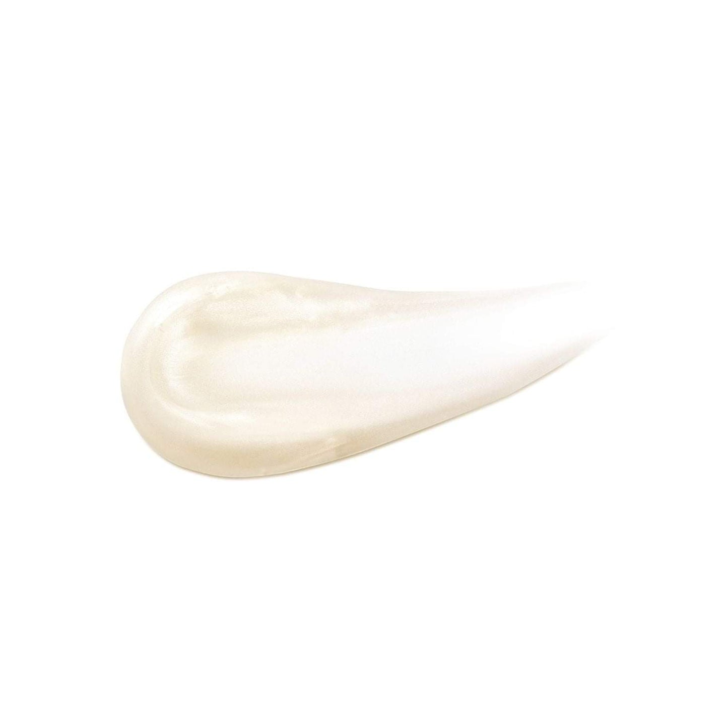 Pearly gel swatch of face prep primer, smooth creamy texture
