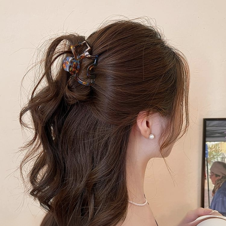 Polka Dot Double-Sided French Ribbon Hair Claw – Medium (Copy)