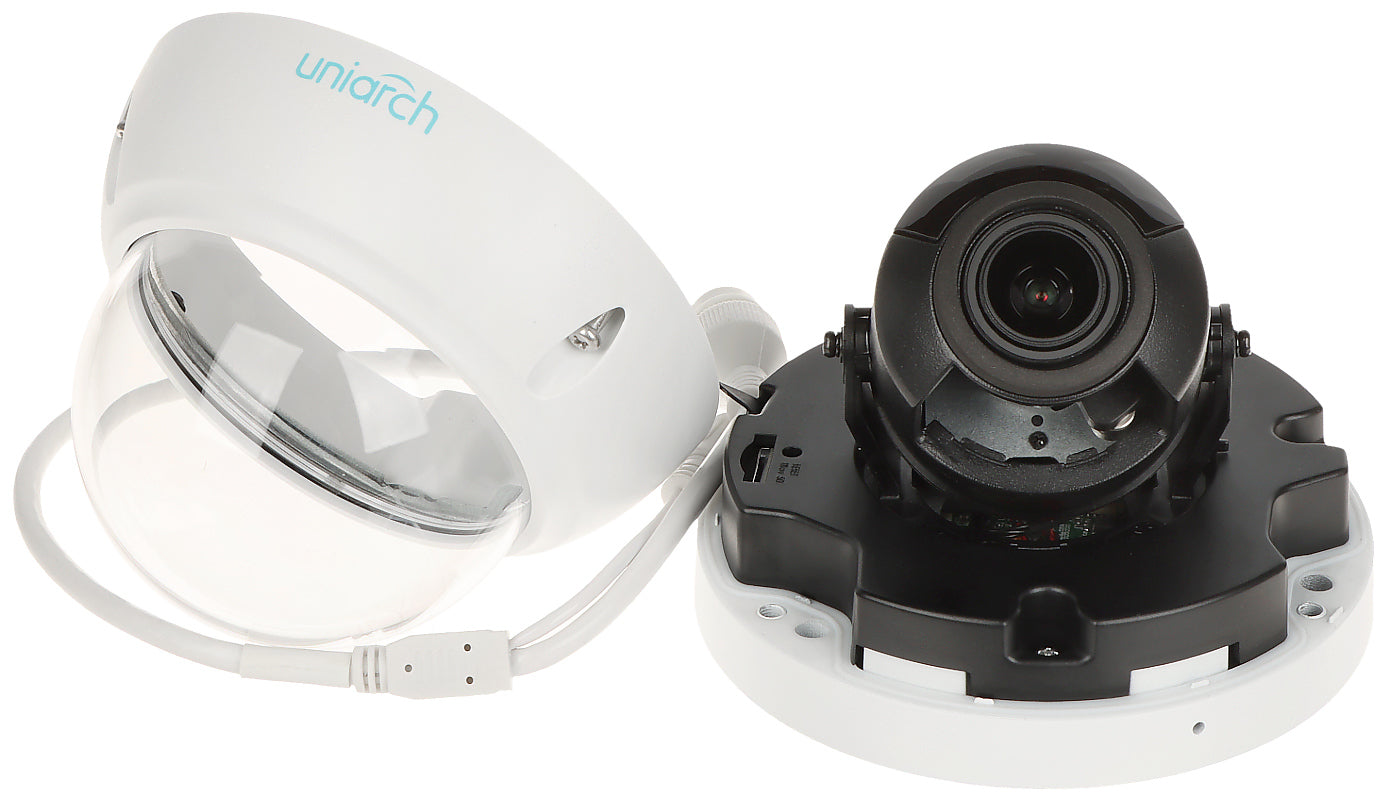 UNIARCH IPC-D1E6-AF28K 6MP STARLIGHT Vandal-resistant Network IR Fixed Dome Camera