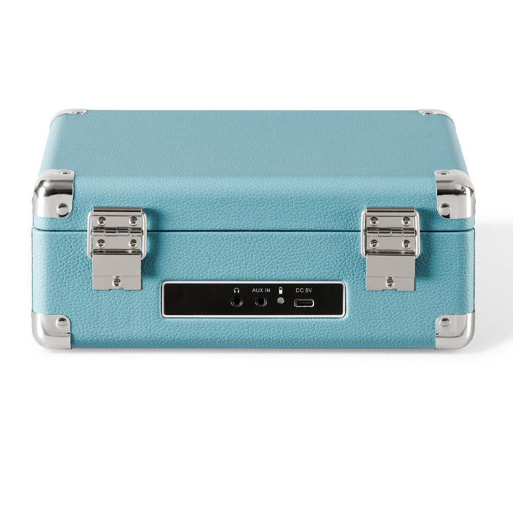 Crosley Cruiser Portable Retro CD Player with Stereo Bluetooth Speakers, FM Radio - Turqouise