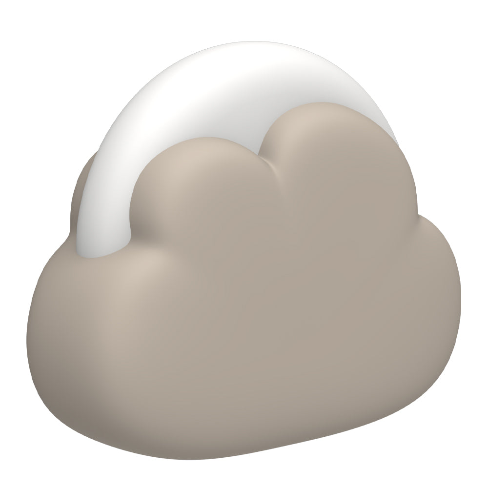 Kreafunk Kids Cloudy Lamp - Ivory Sand