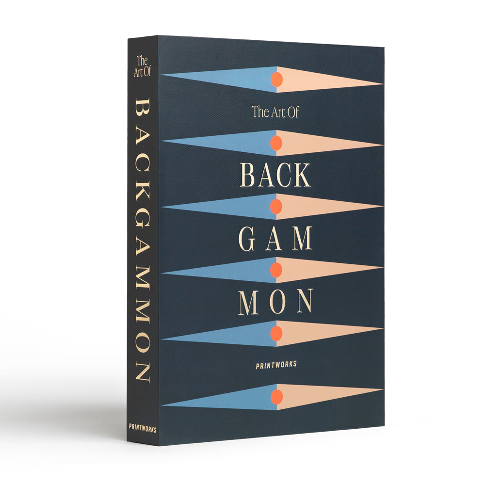 Printworks Classic Art of Backgammon-Anthracite Grey