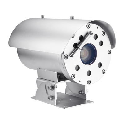 Hanwha Vision HV-TNO-6322ER 2MP Explosion-Proof PTZ Camera with IR – 32x Optical Zoom, Stainless Steel, ATEX/IECEx Certified T Series