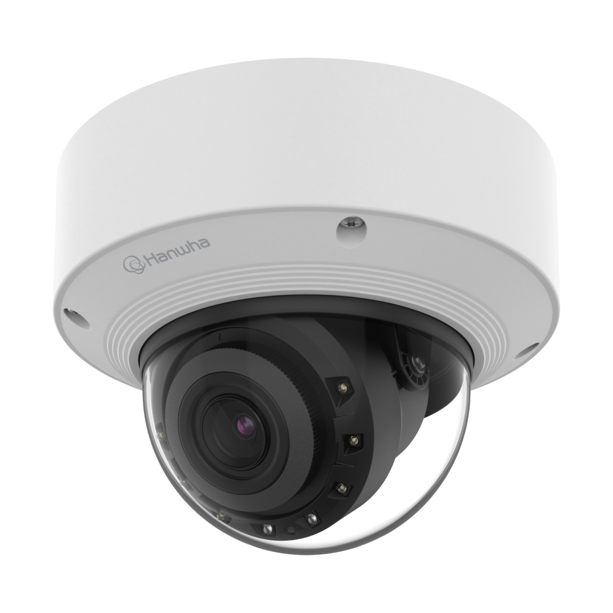 Hanwha Vision XNV-A9084R 8MP AI IR Vandal Dome Camera – Advanced AI Surveillance with Dual NPU and Superior IR Performance x series