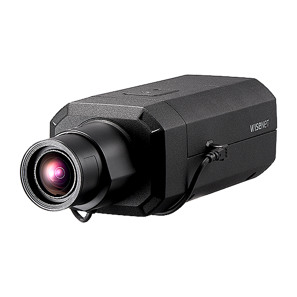 Hanwha Vision HV-XNB-8002 6MP Box Network Camera – Wisenet7 AI-Driven Custom Lens Surveillance x series