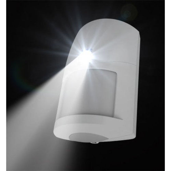 NESS LUX PET PIR Wireless Motion Detector – 304MHz Pet-Immune PIR with White LED Night-Light (SKU: NESS-106-170)