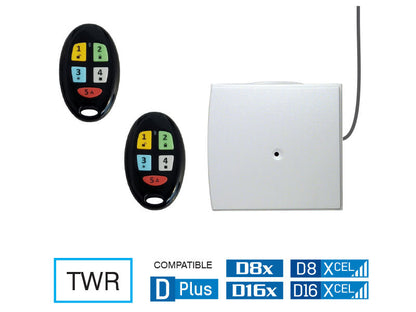 Ness X-TWR & RK5 Two Way Radio Key Kit – K-6010 | Ness Two Way Radio Interface & 2 Remote Keys for DPLUS, D8/D16 & XCEL Panels