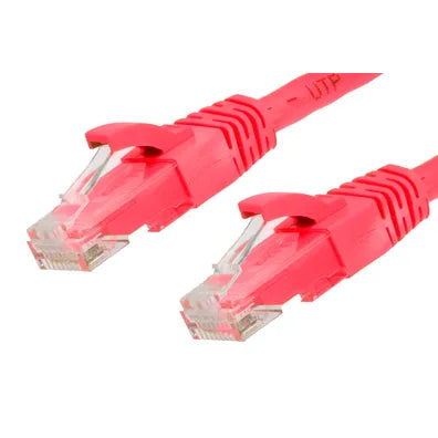 4Cabling 4m RJ45 CAT6 Ethernet Network Cable – Red | High-Speed Gigabit LAN Patch Lead | SKU: 004.002.1018