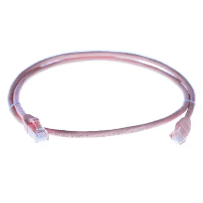 4Cabling 2.5m RJ45 CAT6 Ethernet Network Cable – Pink | High-Speed Patch Lead for LAN & Data Use | SKU 004.002.7017