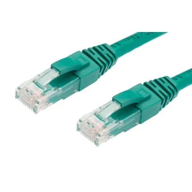 4Cabling 2.5m RJ45 CAT6 Ethernet Network Cable – Green | Gigabit LAN Patch Lead | SKU 004.002.8017