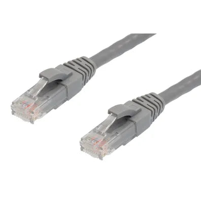4Cabling 30m RJ45 CAT6 Ethernet Network Cable – Grey | Gigabit LAN Patch Lead | SKU: 004.002.9030