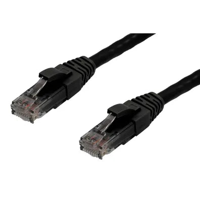 4Cabling 1.5 m RJ45 CAT6 Ethernet Network Cable – Black High-Speed Gigabit Patch Lead (SKU: 004.002.2004)