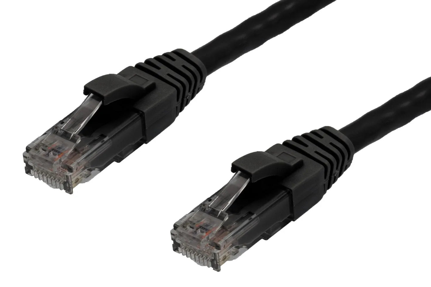 1m RJ45 CAT6 Ethernet Network Cable – 10 Pack | Black | High-Speed | 100% Copper | Snag-Free | RCM Certified