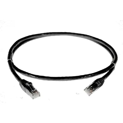 4Cabling 1.5 m RJ45 CAT6 Ethernet Network Cable – Black High-Speed Gigabit Patch Lead (SKU: 004.002.2004)