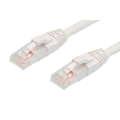 4Cabling 1.5 m RJ45 CAT6 Ethernet Cable – White | High-Speed Gigabit Patch Lead (SKU: 004.002.3004)