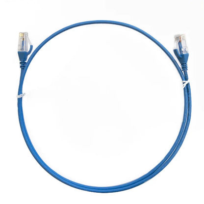 4Cabling 4m CAT6 Ultra-Thin LSZH Ethernet Cable | Blue, 28AWG High-Speed RJ45 Network Patch Lead