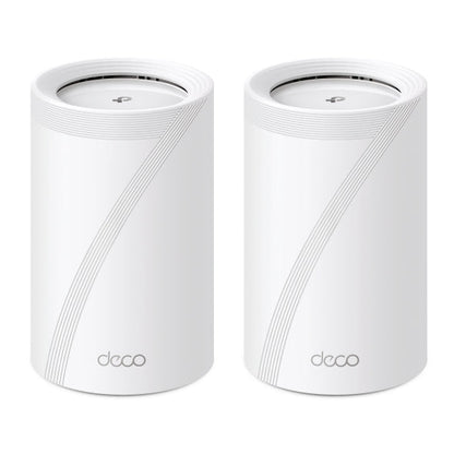 TP-Link Deco BE65 (choose up to 3-Pack) BE11000 Tri-Band Whole Home Mesh Wi-Fi 7 System with 2.5GbE Ports & 6GHz Band