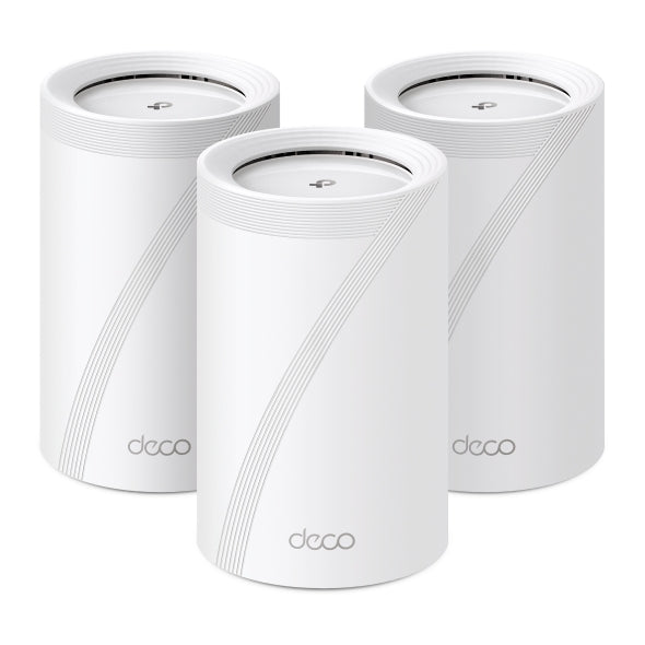 TP-Link Deco BE65 (choose up to 3-Pack) BE11000 Tri-Band Whole Home Mesh Wi-Fi 7 System with 2.5GbE Ports & 6GHz Band