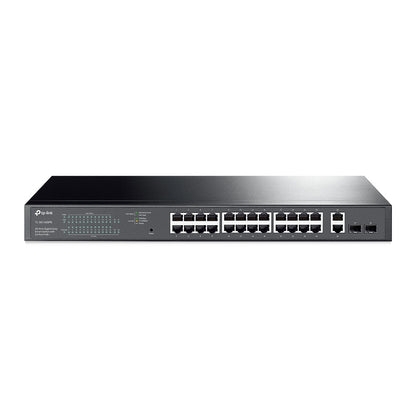 TP-Link TL-SG1428PE 28-Port Gigabit Easy Smart Switch with 24-Port PoE+ | 250W PoE Budget, Intelligent Power Management, Ideal for Surveillance