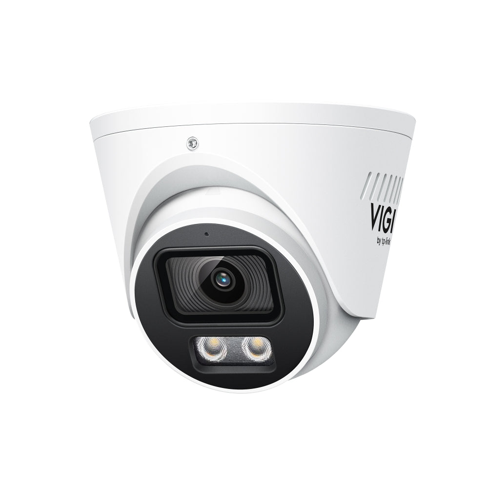 TP-Link VIGI InSight S445S 4MP ColourPro 2.0 Turret Network Camera – AI-ISP Low-Light Colour Night Vision, IP67, PoE, Two-Way Audio