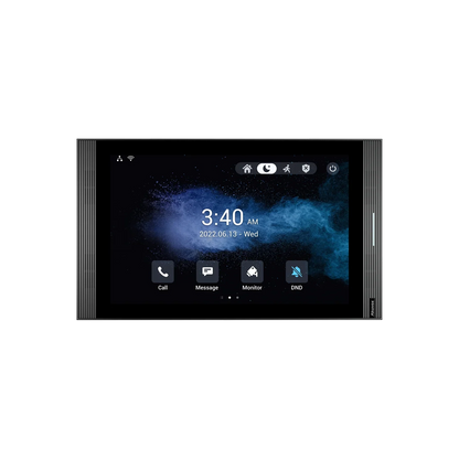 Akuvox S567W 10″ Android 12 Indoor Monitor – Wi-Fi 6, Touchscreen, Smart Voice Assistant & Surface Mount (Grey) SKU:S567W-SEC