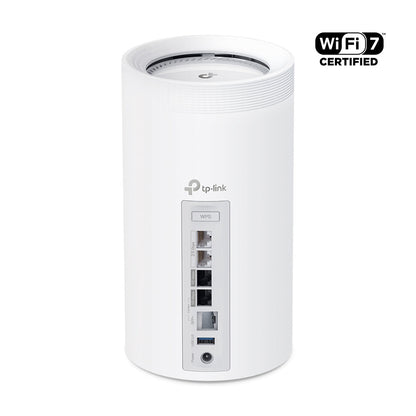 TP-Link Deco BE85 BE22000 Tri-Band Whole Home Mesh Wi-Fi 7 System – Choose up to 3-Pack with 22Gbps Speed, 10G Ports, MLO, 6GHz Band & HomeShield