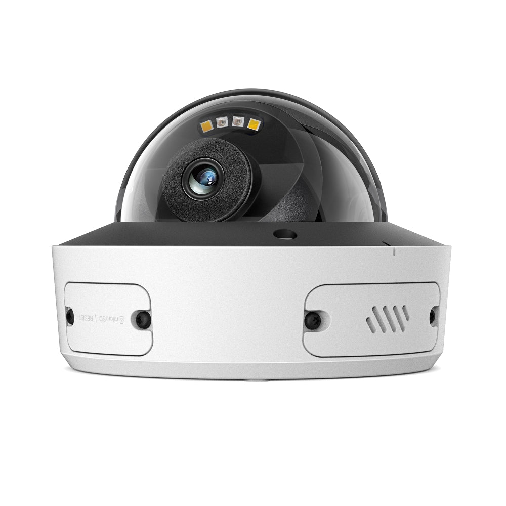 TP‑Link InSight S285 8 MP 4K Full‑Colour Dome Camera – People & Vehicle Analytics, IK10/IP67, 2.8 mm / 4 mm Lens, H.265+ (AUNZ)