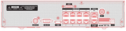 IDIS DR-2516P-A – 16CH 4K DirectIP™ NVR with 8 PoE Ports (100W), H.265, 0TB, NDAA Compliant – Promo Price Until 31-12-2025