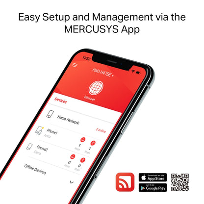 MERCUSYS BE9300 Whole Home Mesh Wi-Fi 7 System | Tri-Band 9.3Gbps Seamless Coverage with 2.5G Ports – 2-Pack