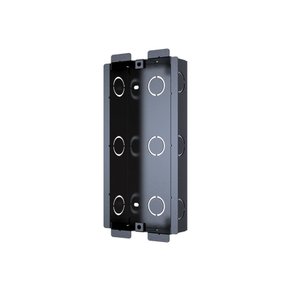 Akuvox R20K / R20B In-Wall Flush Mount Box V2 – Steel Back Box for Video Intercom Installation | 207×89×40mm